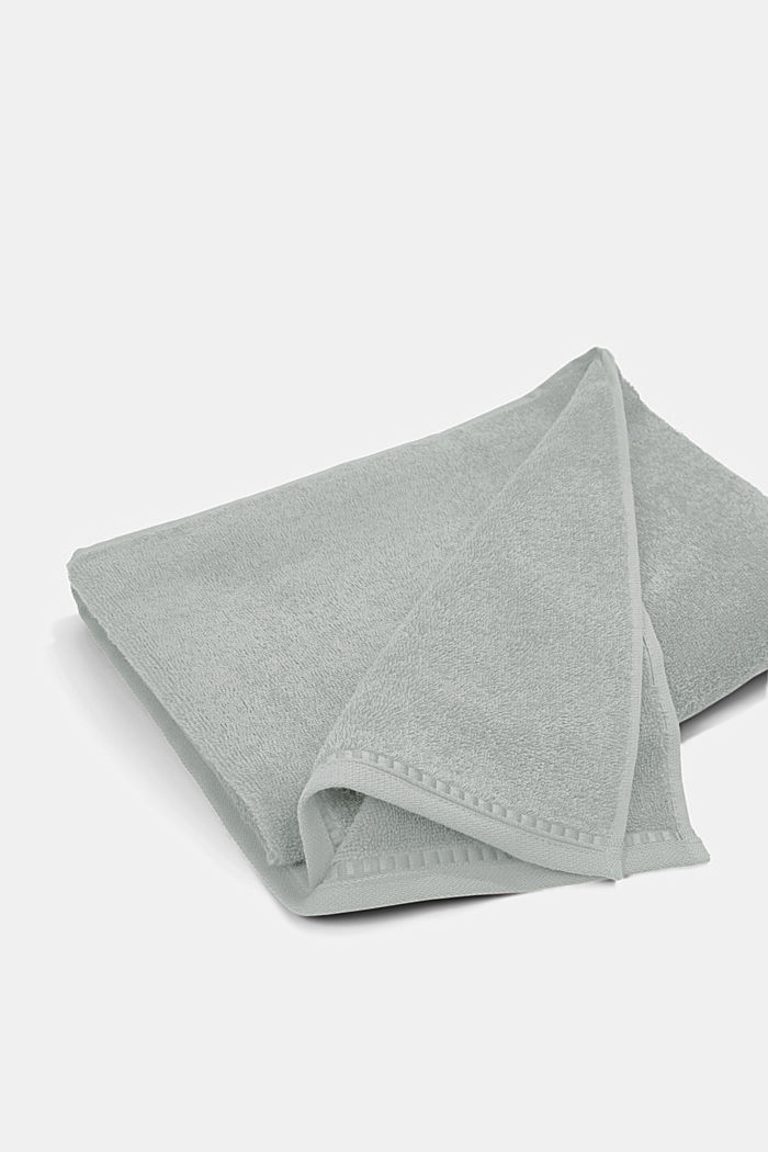 S materiálem TENCEL™: sada tří froté ručníků, STONE, detail image number 4