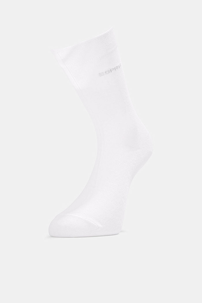 2er-Pack Socken mit Softbund, WHITE, detail image number 2