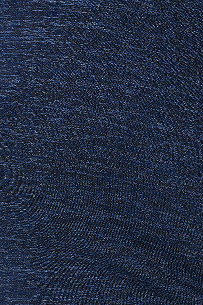 Camiseta de manga larga jaspeada con función de lactancia, NIGHT SKY BLUE, detail image number 4