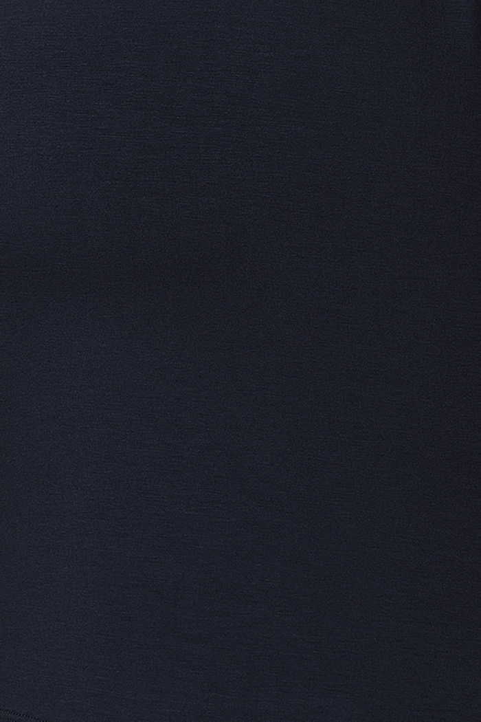 Langærmet top med ammefunktion, LENZING™ ECOVERO™, NIGHT SKY BLUE, detail image number 4