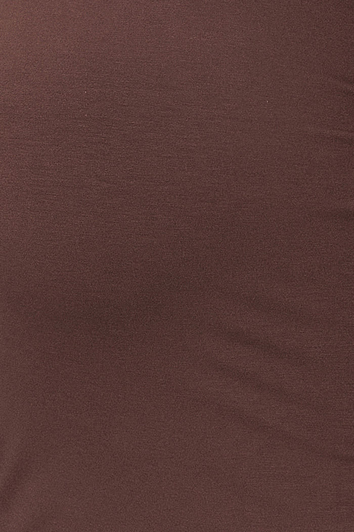 Camiseta de manga larga apta para lactancia, LENZING™ ECOVERO™, COFFEE, detail image number 4