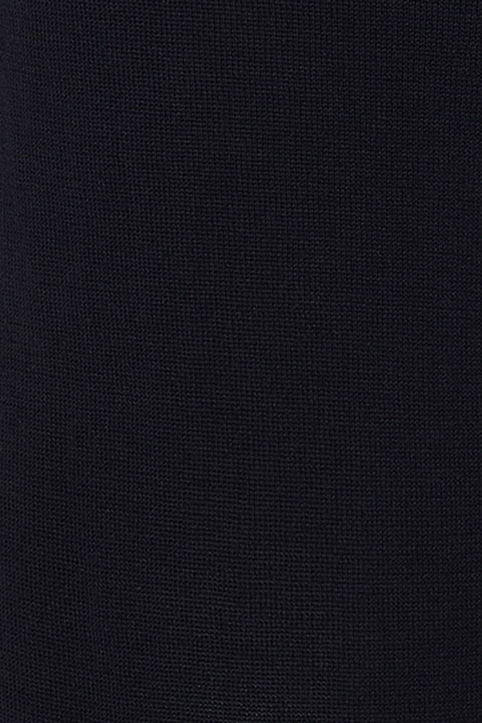 Robe en maille en coton biologique mélangé, NIGHT SKY BLUE, detail image number 3
