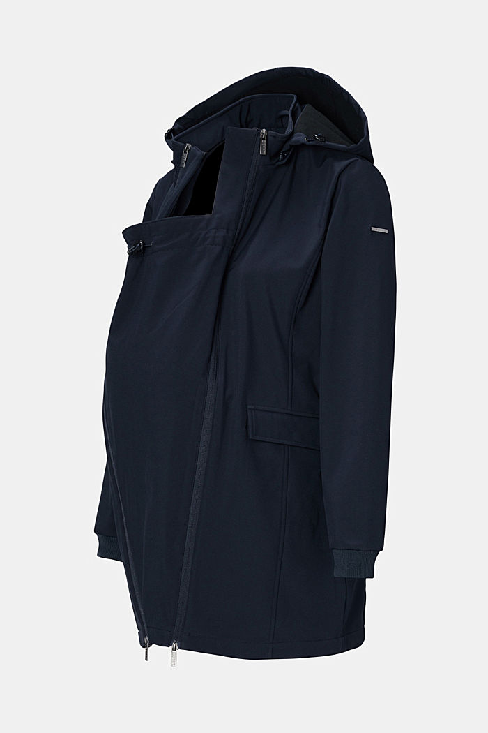 Adjustable three-in-one softshell jacket