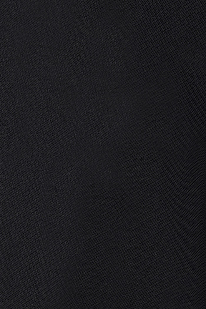 En matière recyclée : la robe en jersey à fonction allaitement, BLACK, detail image number 5