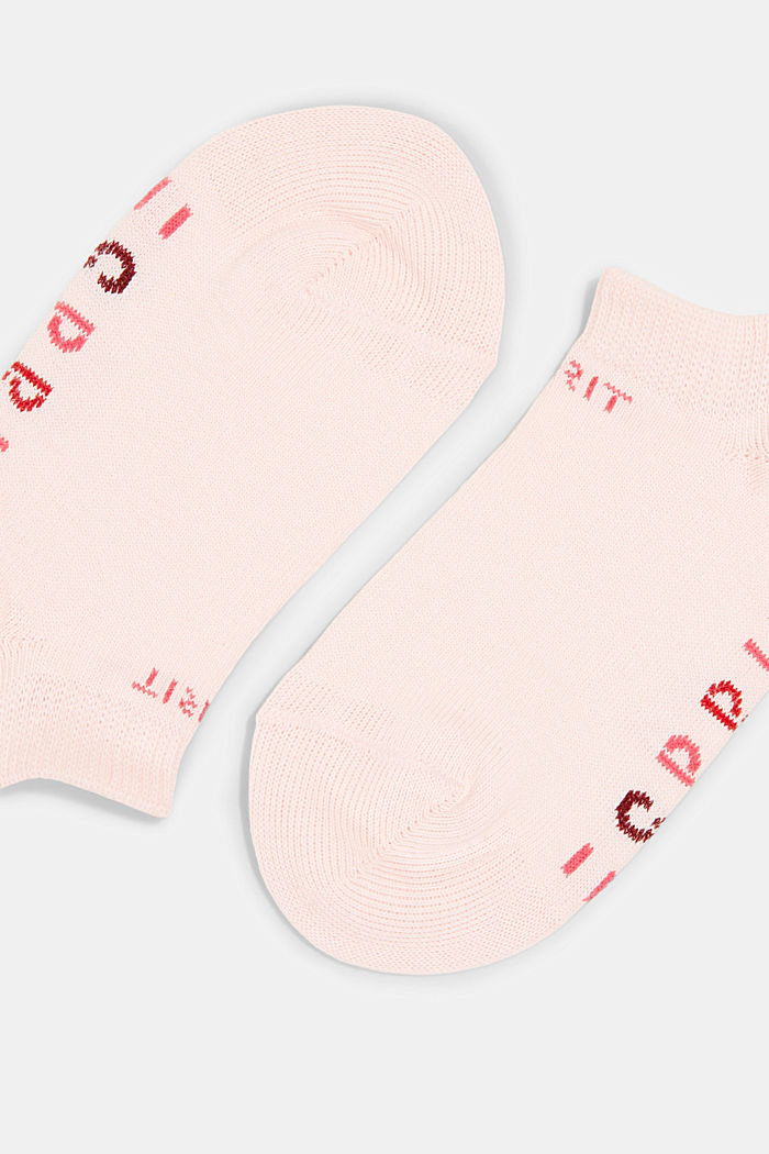 Double pack of trainer socks in an organic cotton blend, ORCHID, detail image number 1