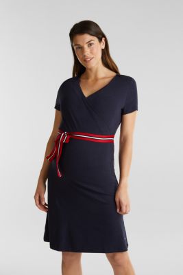 nursing wrap dress