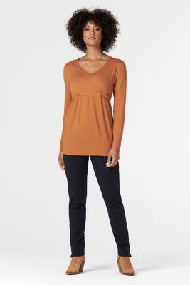 long sleeve nursing top