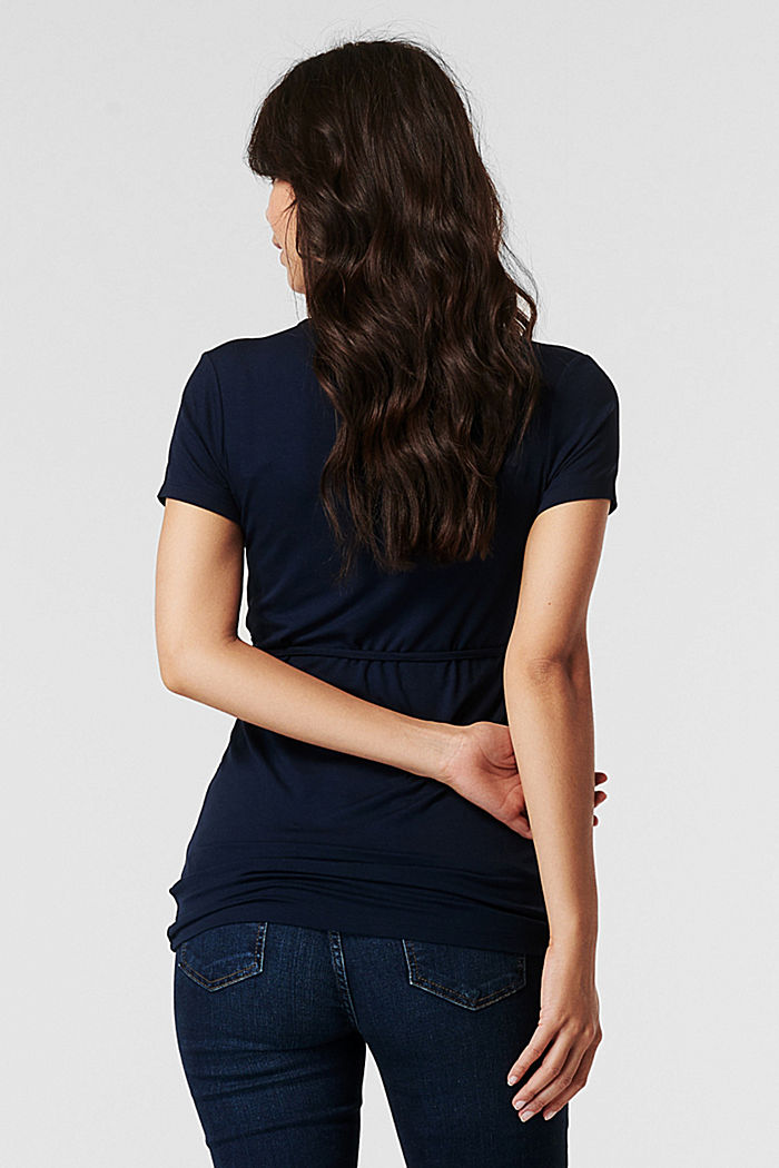 Camiseta con función de lactancia, LENZING™ ECOVERO™, NIGHT BLUE, detail image number 3