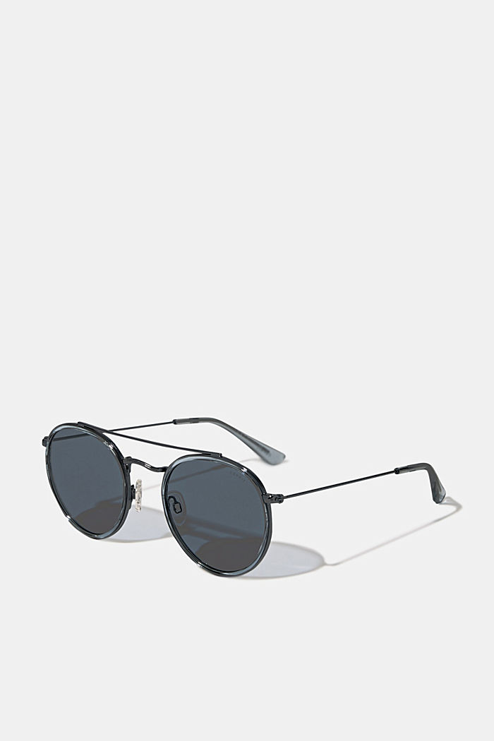 Runde solbriller med metalramme