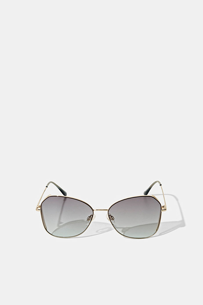 Sunglasses with metal frames, GOLD, detail image number 0