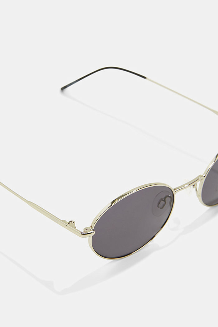 Unisex sluneční brýle, tvar panto, SILVER, detail image number 1