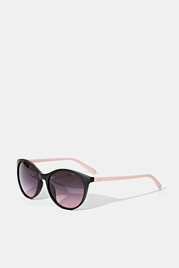 Recycelt: Runde ECOllection Sonnenbrille, ROSE, overview