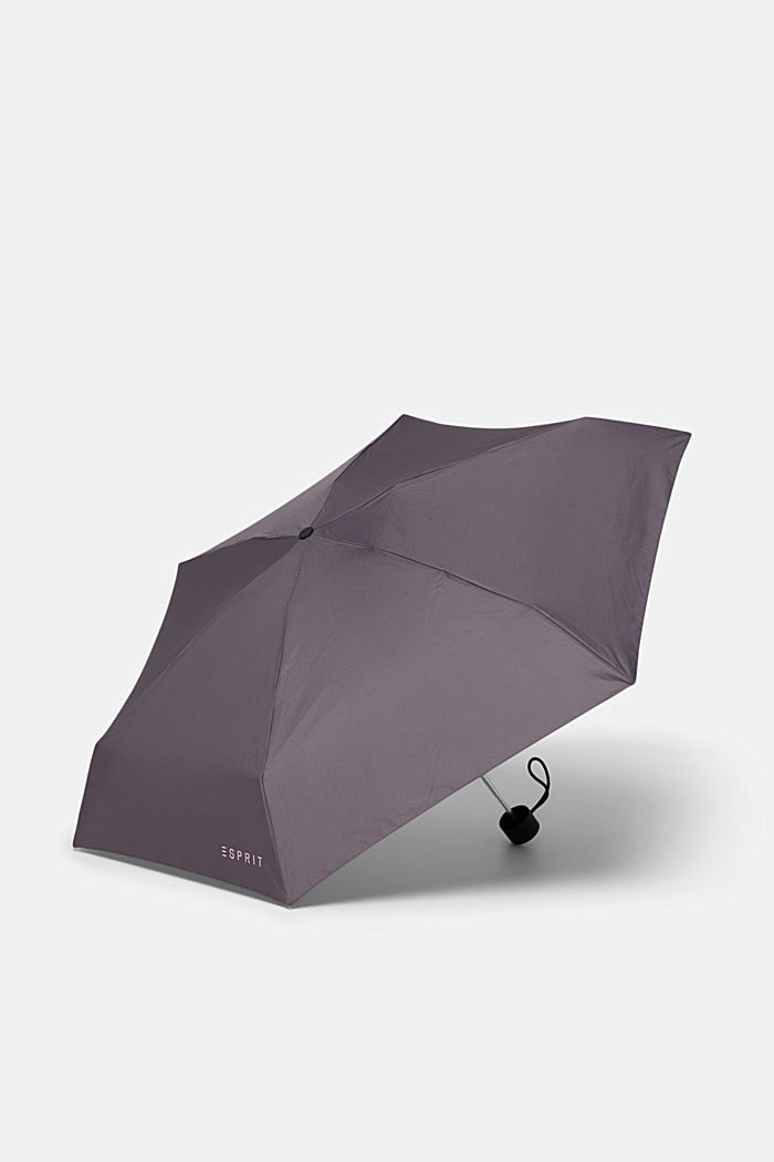 Paraply med logo, i håndtaskestørrelse, ONE COLOR, detail image number 2