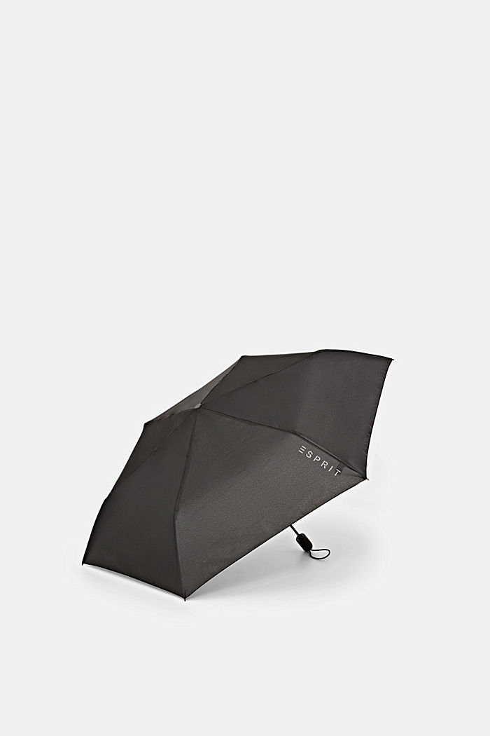 Easymatic slimline pocket umbrella in black, BLACK, detail-asia image number 2