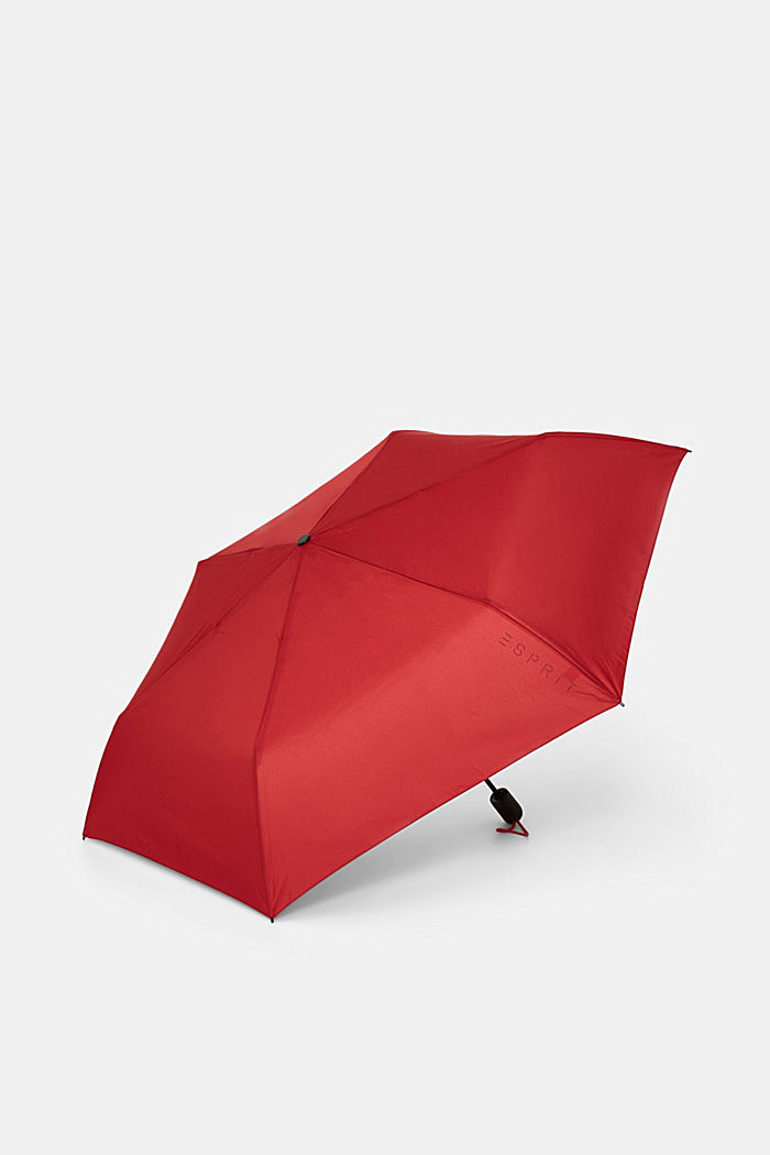 Easymatic slimline pocket umbrella in red, FLAG RED, detail-asia image number 2