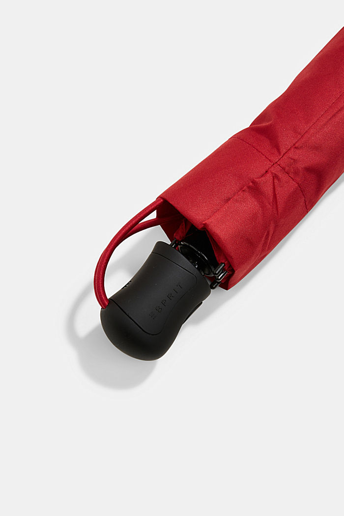 Easymatic slimline pocket umbrella in red, FLAG RED, detail-asia image number 1