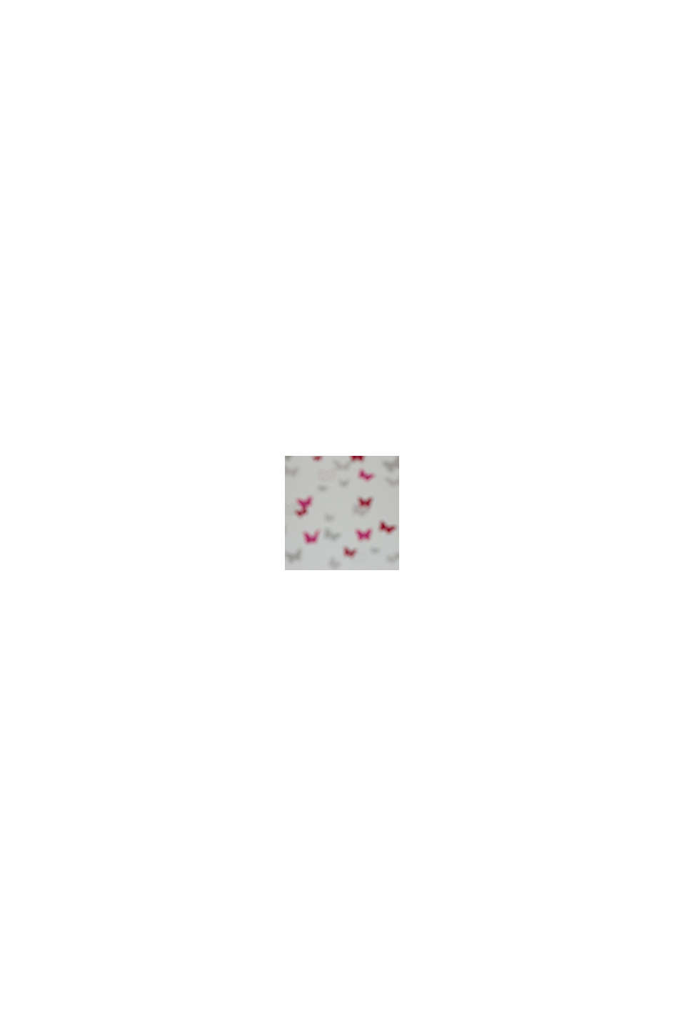 Kids tab top curtain, blended cotton, PINK/GREY, swatch