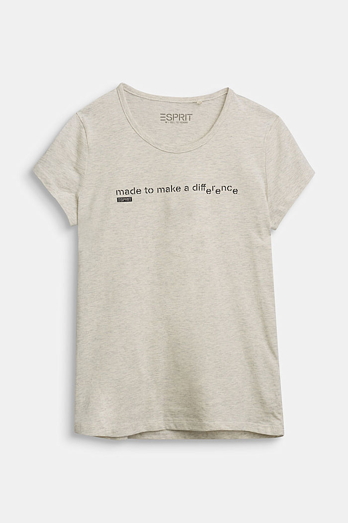 Recycled: 100% cotton T-shirt