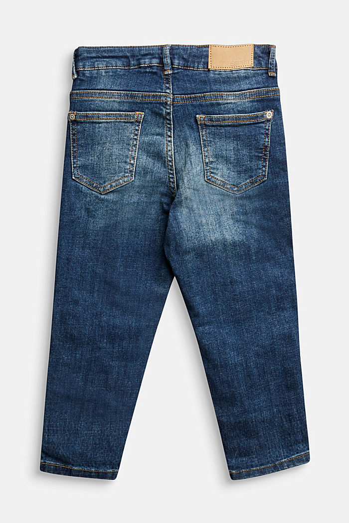 Strečové džíny s detailem pásky
