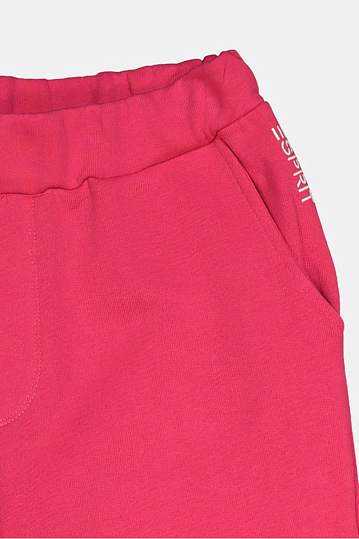 Basic sweatbroek van 100% katoen, DARK PINK, detail image number 2