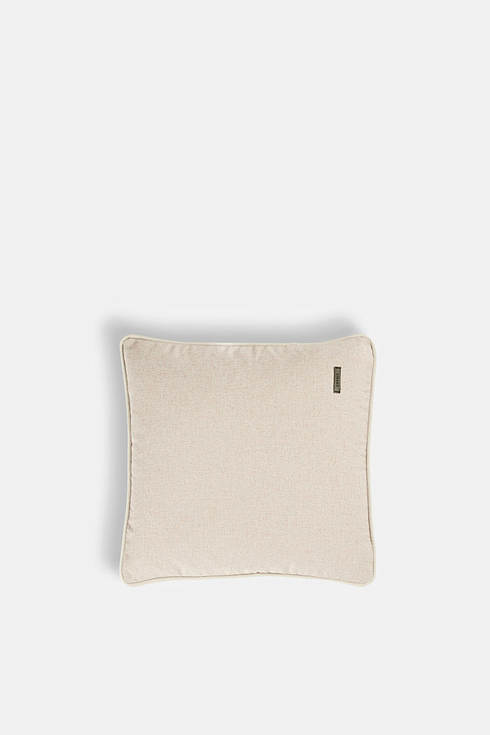 Poszewka na poduszkę z aksamitną lamówką, NATURE, overview