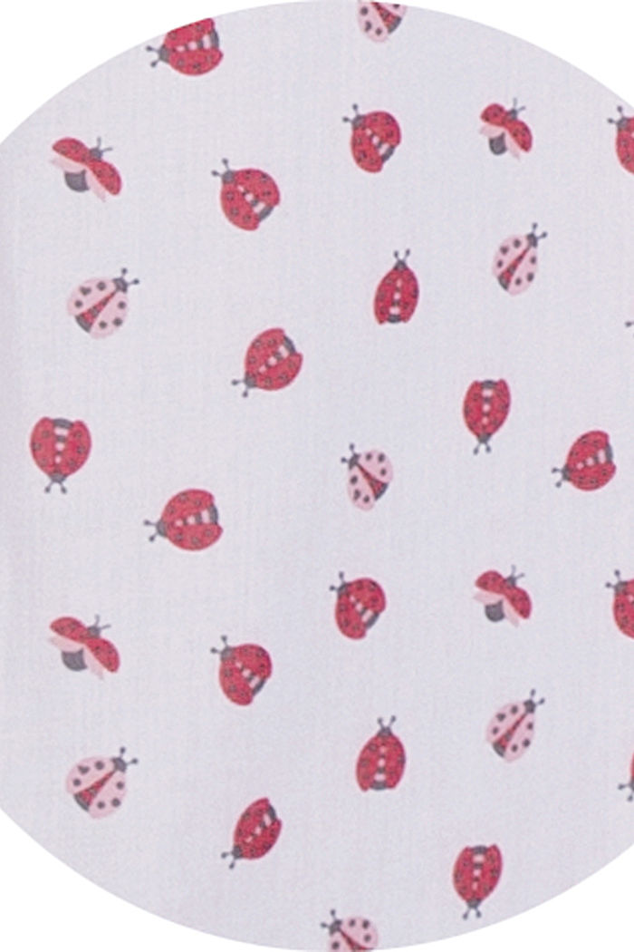 Eyelet curtain with a ladybird print, MULTICOLOUR, detail image number 2