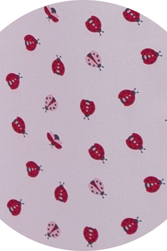 Dim-out curtain with a ladybird print, ROSE, detail image number 1