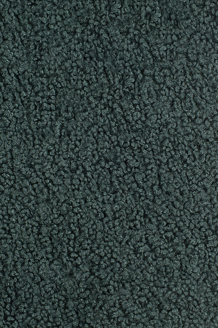 Plaid in weicher Teddyfell-Optik, GREEN, detail image number 1