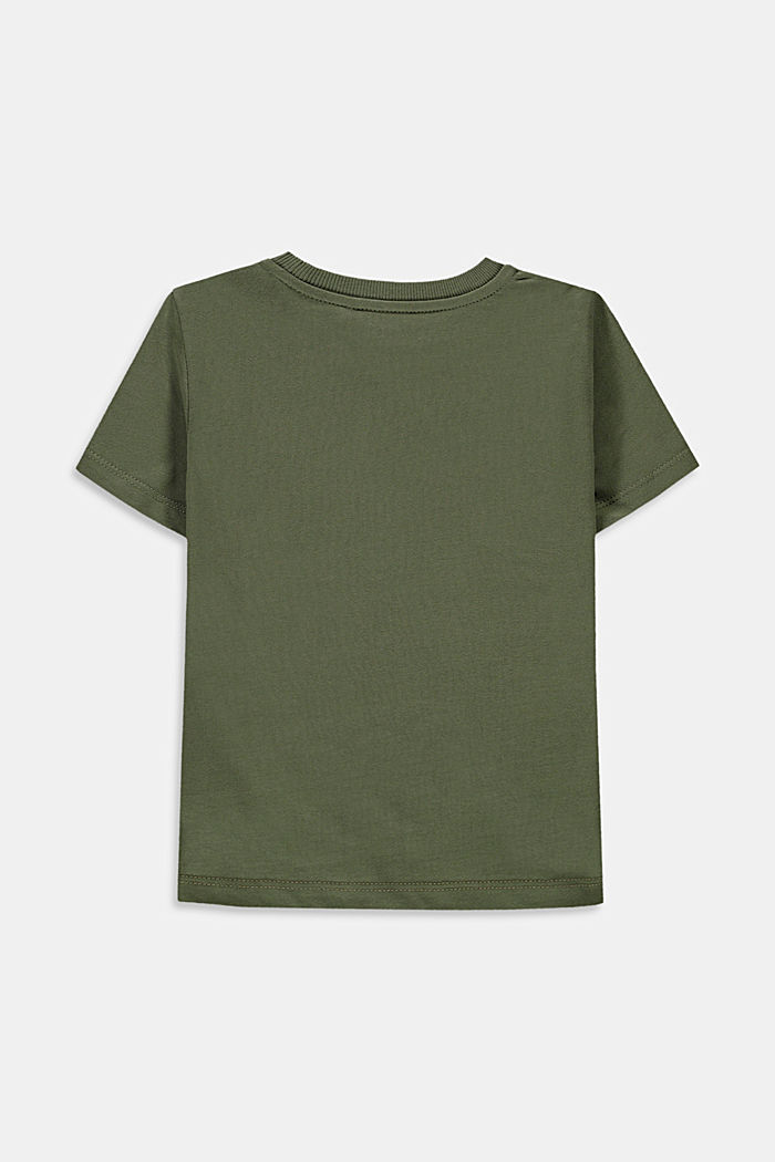 Camiseta con estampado de langosta, 100% algodón