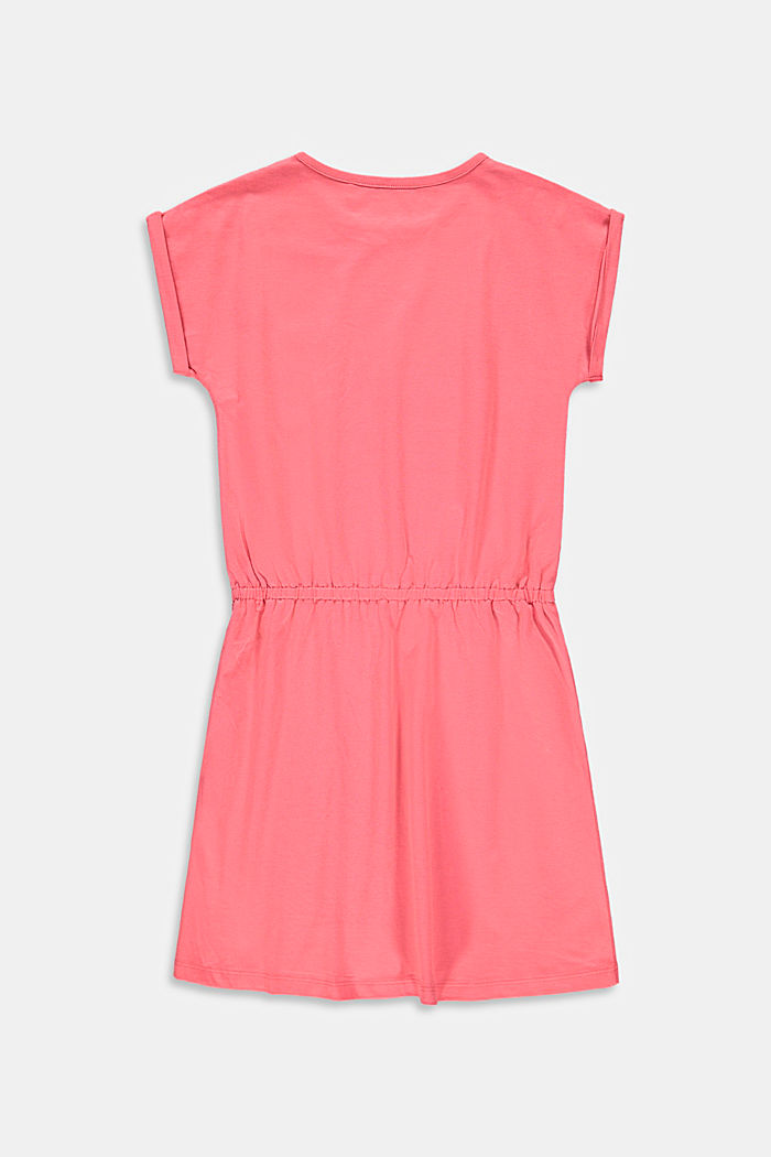 Jersey dress in stretch cotton