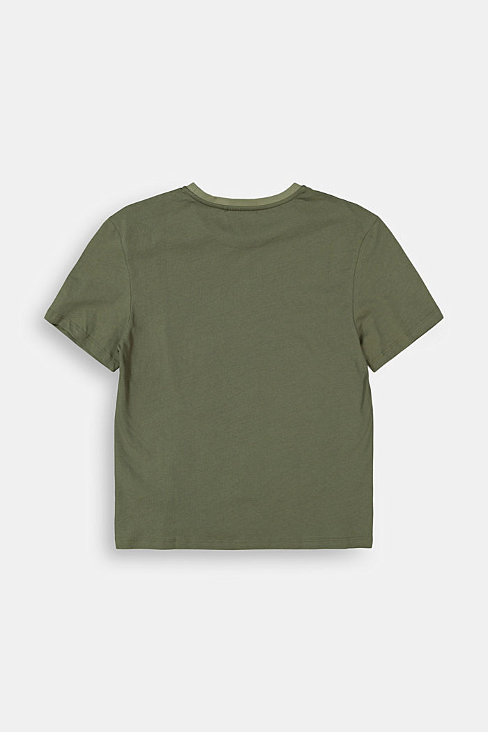 Camiseta oversize con bloques de color