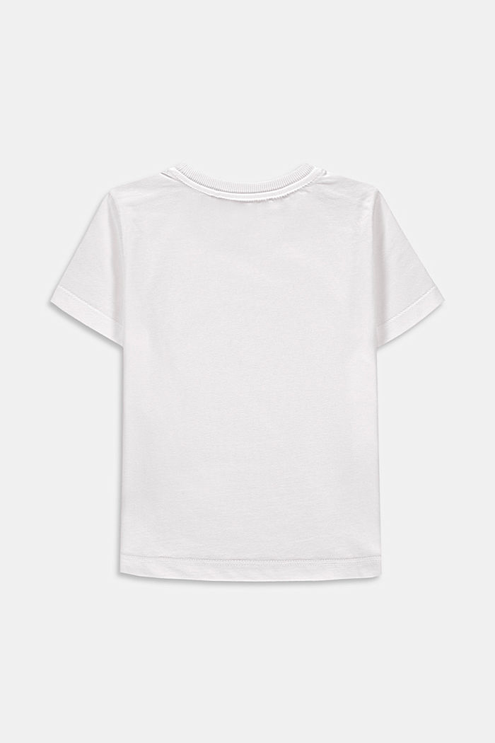 Print-T-Shirt aus 100% Baumwolle