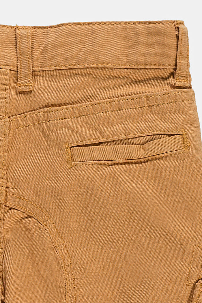 Long bermuda à poches cargo, CARAMEL, detail image number 2