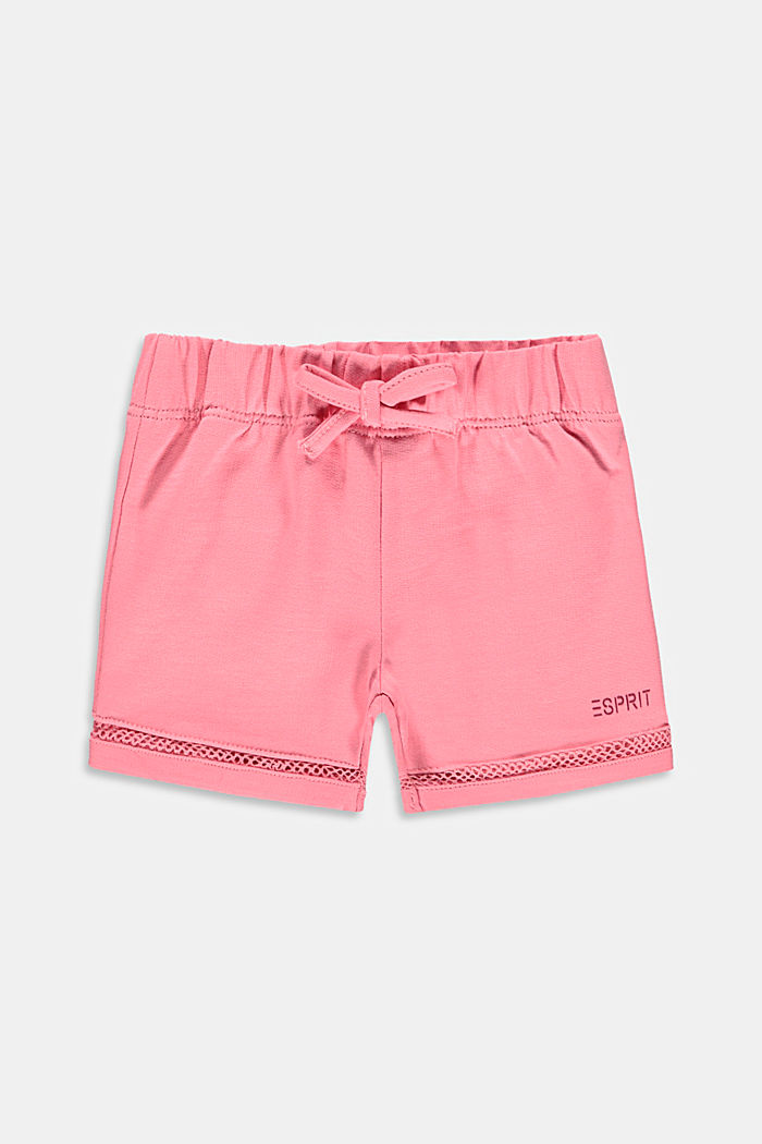 Shorts in jersey in 100% cotone biologico