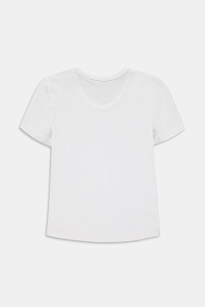 Camiseta con estampado de camaleón, WHITE, detail image number 1