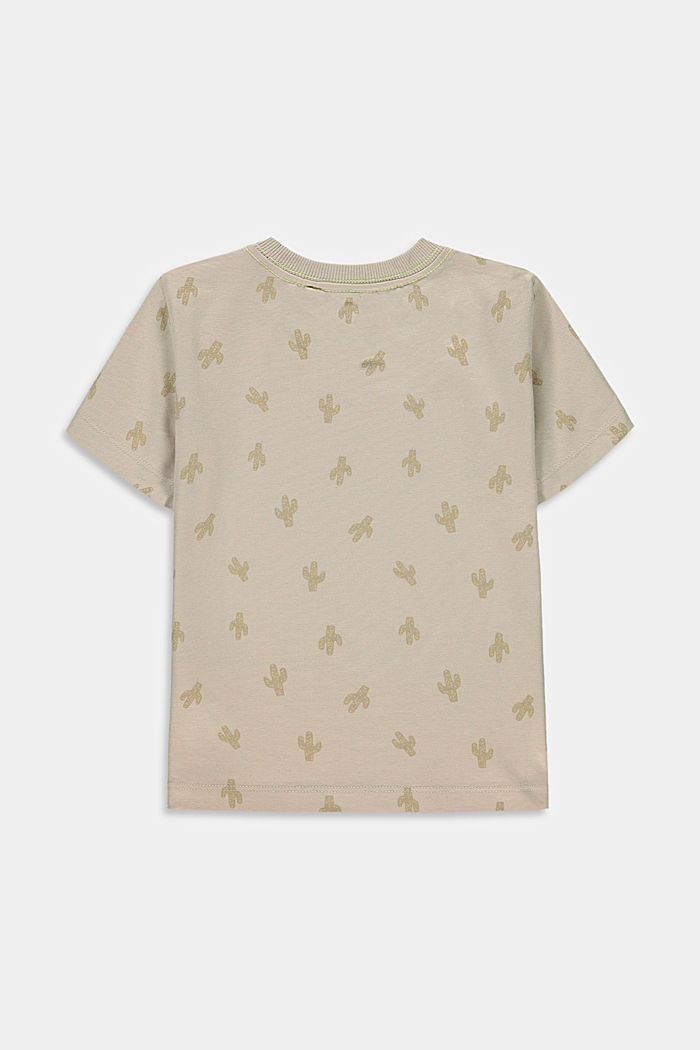 T-shirt à inscription, 100 % coton, SILVER, detail image number 1