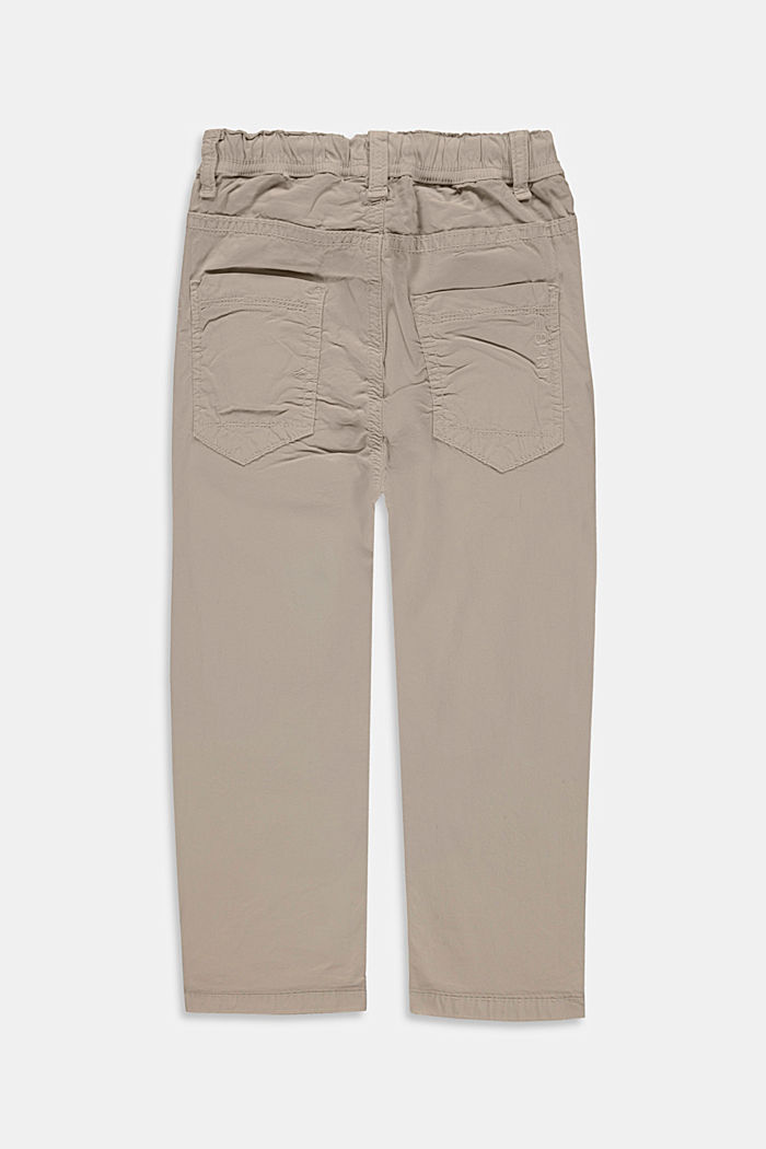 Pantalon à cordon coulissant élastique, BEIGE, detail image number 2