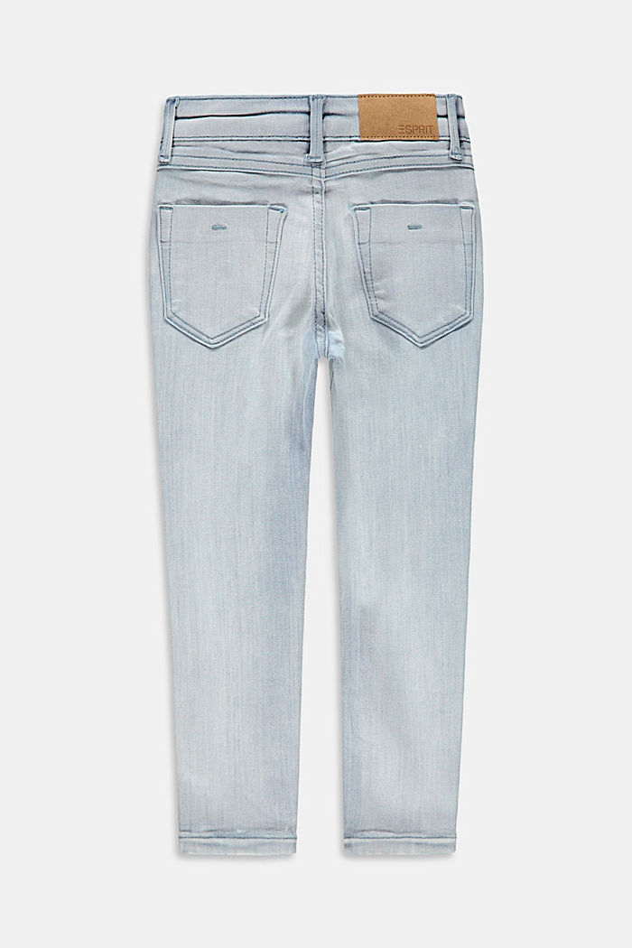Smalle jeans met verstelbare band