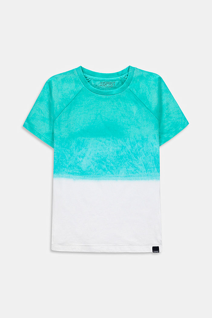 T-Shirt mit Farbverlauf aus 100% Baumwolle