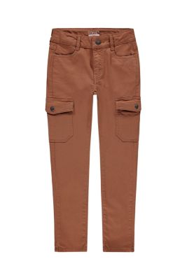 Licences Pantalon cargo à taille ajustable, en coton