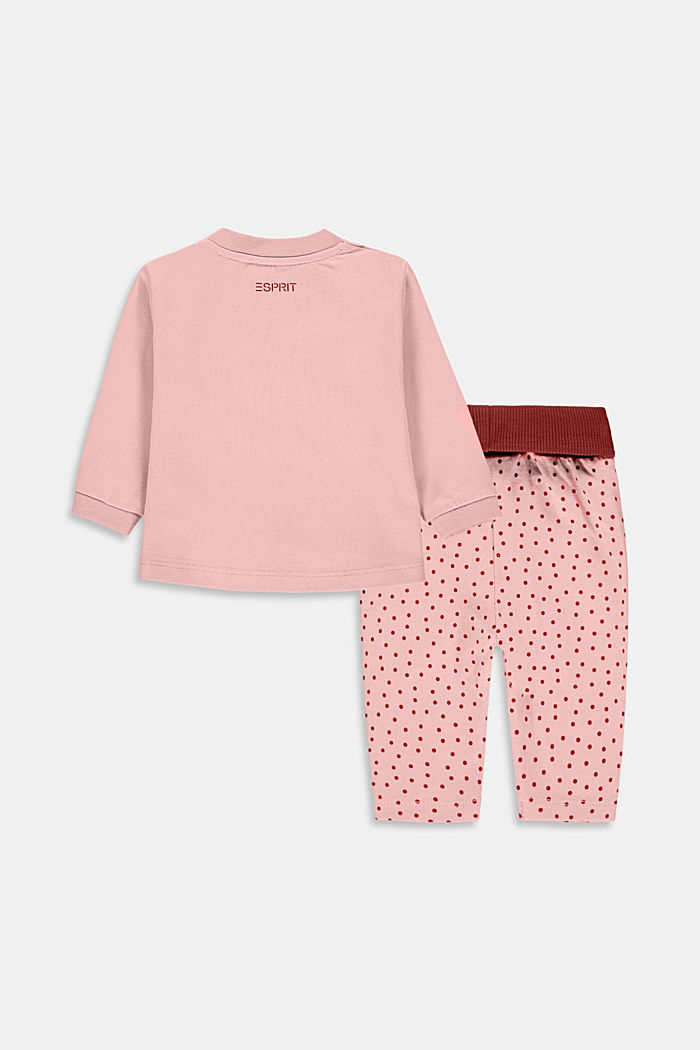 Set: top and trousers, organic cotton