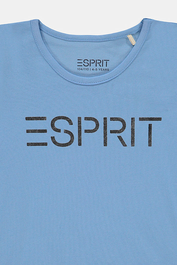 T-shirt stretch à imprimé logo brillant, BRIGHT BLUE, detail image number 2