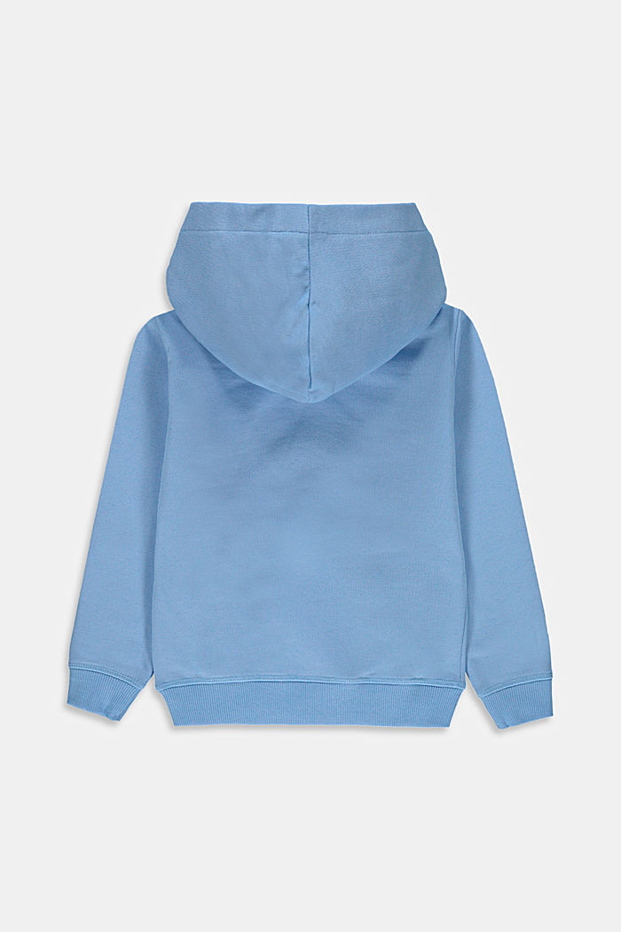 Sudadera con capucha y logotipo estampado brillante, 100 % algodón