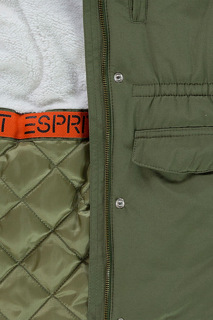Jackets outdoor woven, KHAKI GREEN, detail image number 2
