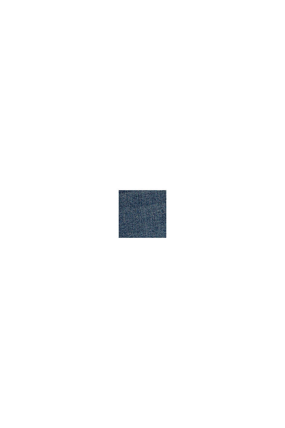 In materiale riciclato: jeans elasticizzati con cintura regolabile, BLUE MEDIUM WASHED, swatch