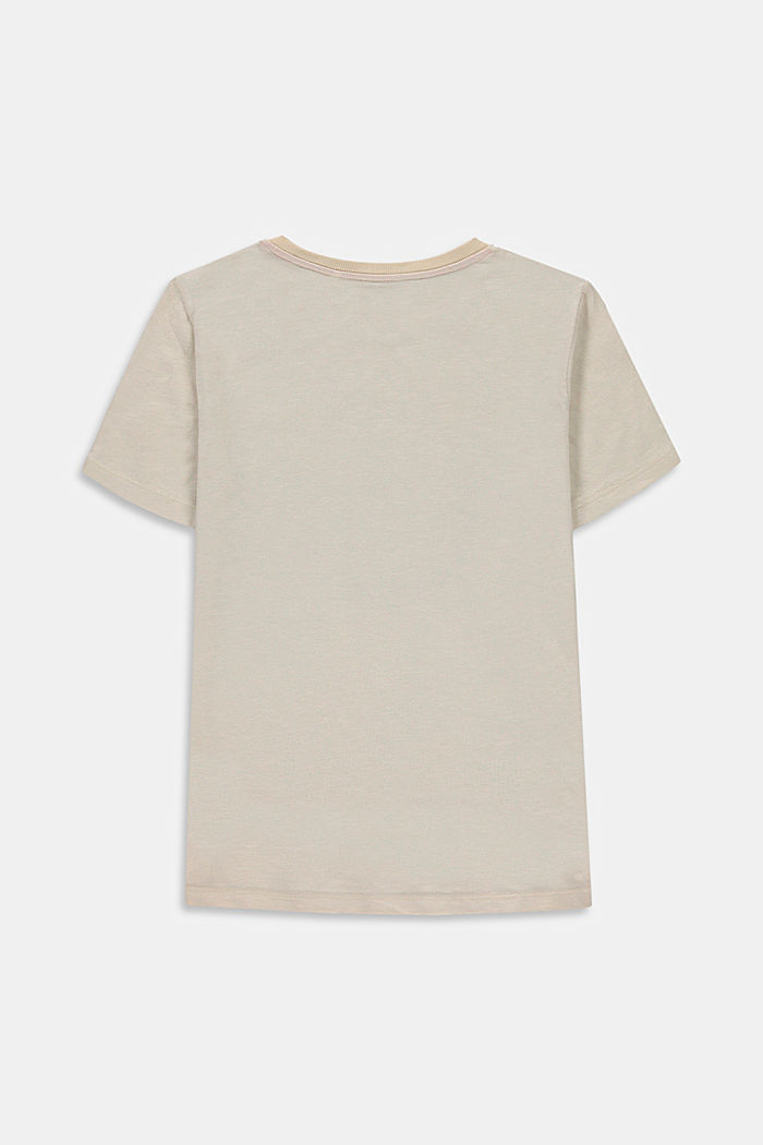 T-shirt med print, 100% bomuld