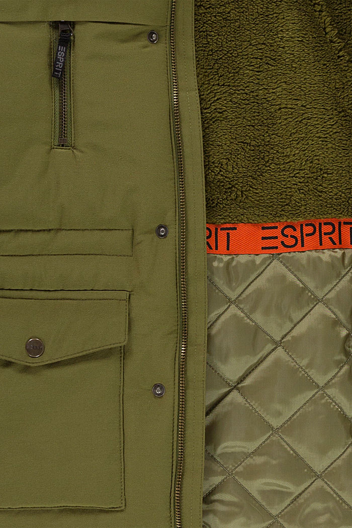 Jackets outdoor woven, OLIVE, detail image number 2