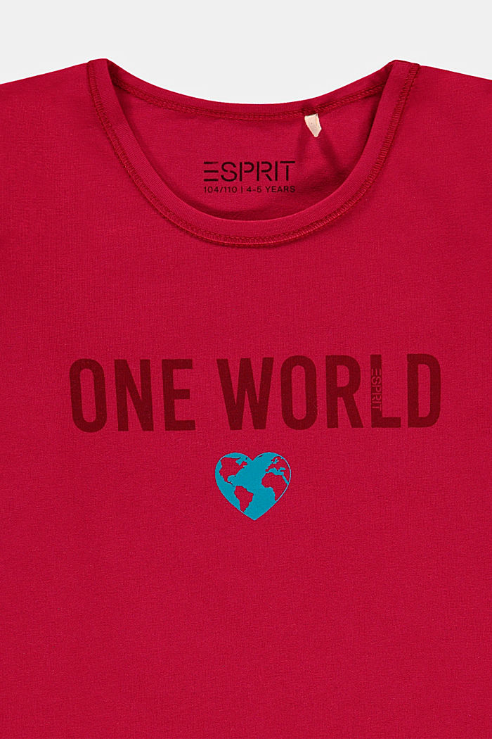 T-Shirts, BERRY RED, detail image number 2