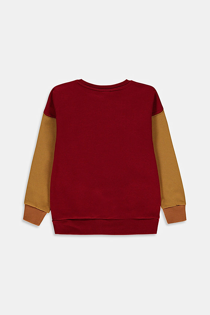 Sweatshirts, DARK RED, detail image number 1