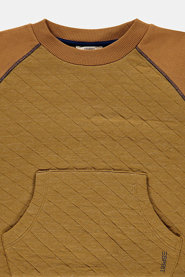 Sweatshirts, KHAKI BEIGE, detail image number 2